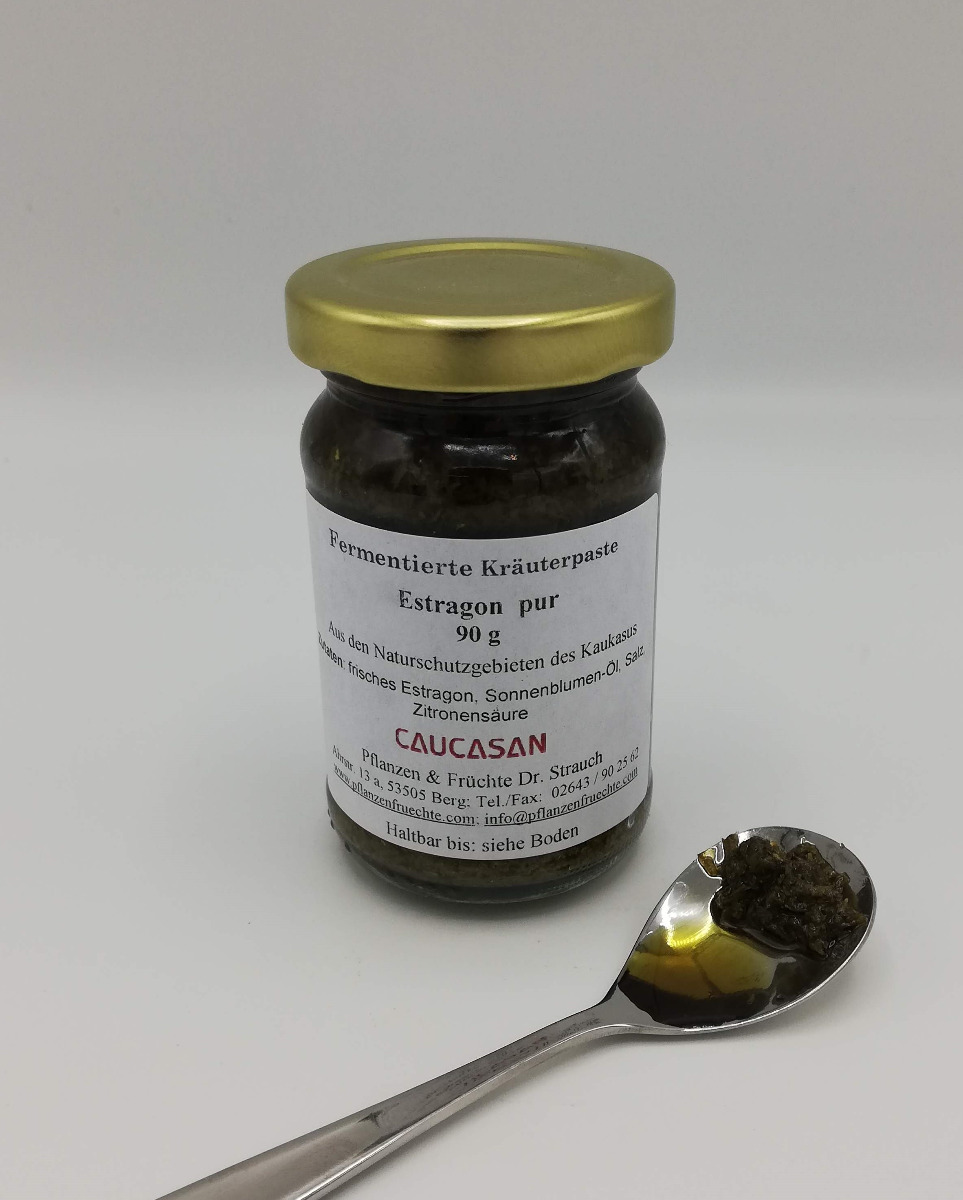 Kräuterpaste Estragon pur, fermentiert, 90g-0
