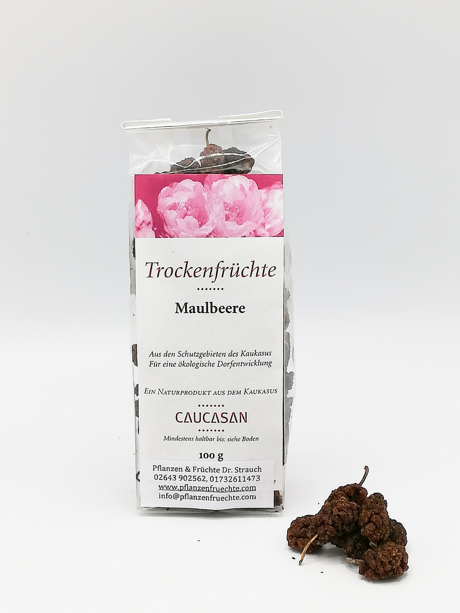 Trockenfrüchte Maulbeere weiß, 100g-0