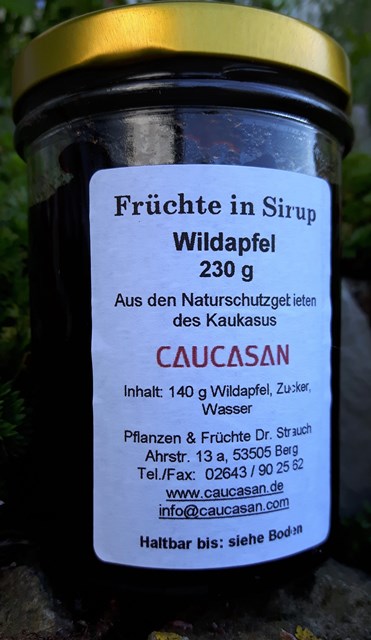 Früchte in Sirup Wildapfel, 230g -62