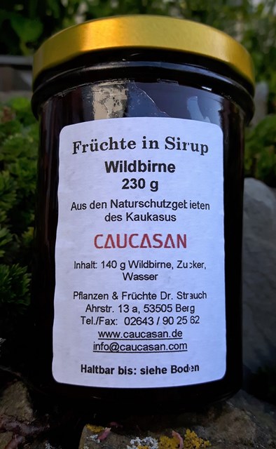 Früchte in Sirup Wildbirne, 230g-68