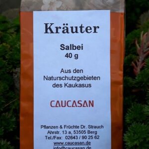 Getrocknete Kräuter Salbei gerebelt, 40g -0