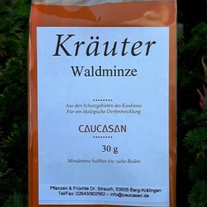 Getrocknete Kräuter Waldminze gerebelt, 30g -0