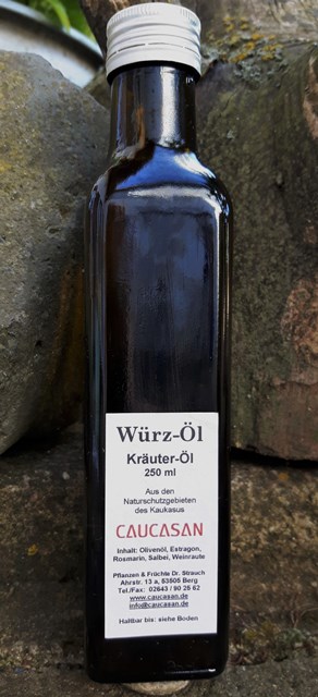 Würzöl Kräuteröl (3 Kräuter), 250ml -124