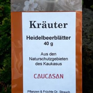 Kräutertee Heidelbeerblätter, 50g -0
