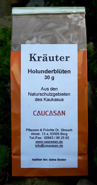 Kräutertee Holunderblüten, 30g-0