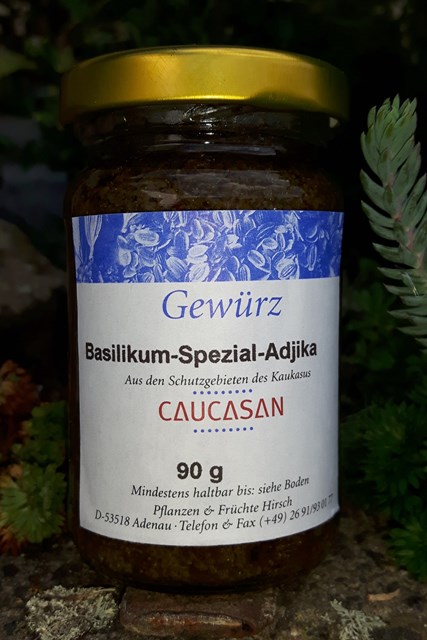 Würzpaste Basilikum Adjika Spezial, 90g -85