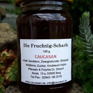 Herzhafte Fruchtsauce Die Fruchtig - Scharfe, 110g-0
