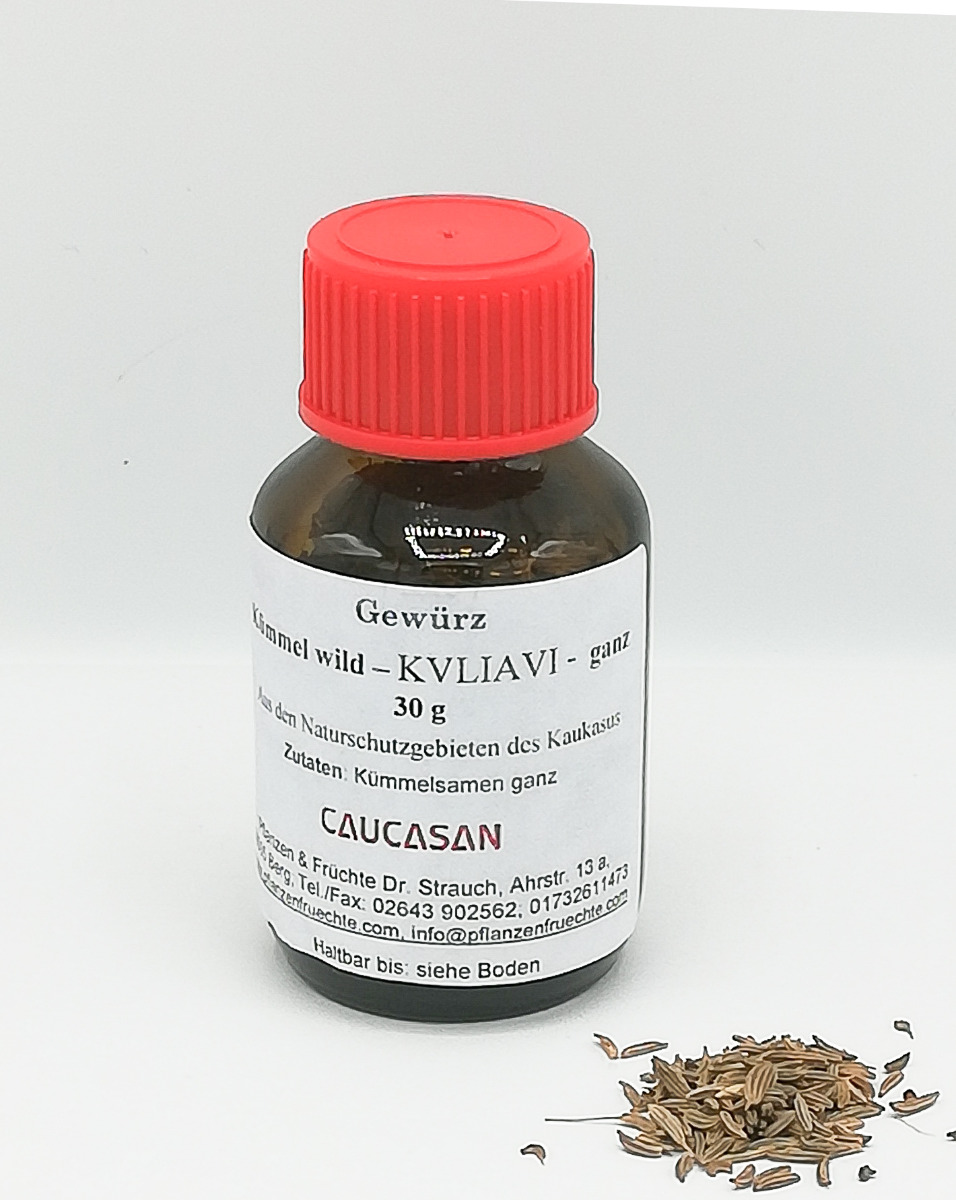 Georgische Gewürze Kümmel bitter (wild) ganz, 30g-0