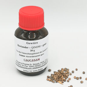 Georgische Gewürze Koriander Samen, ganz, 20g-0