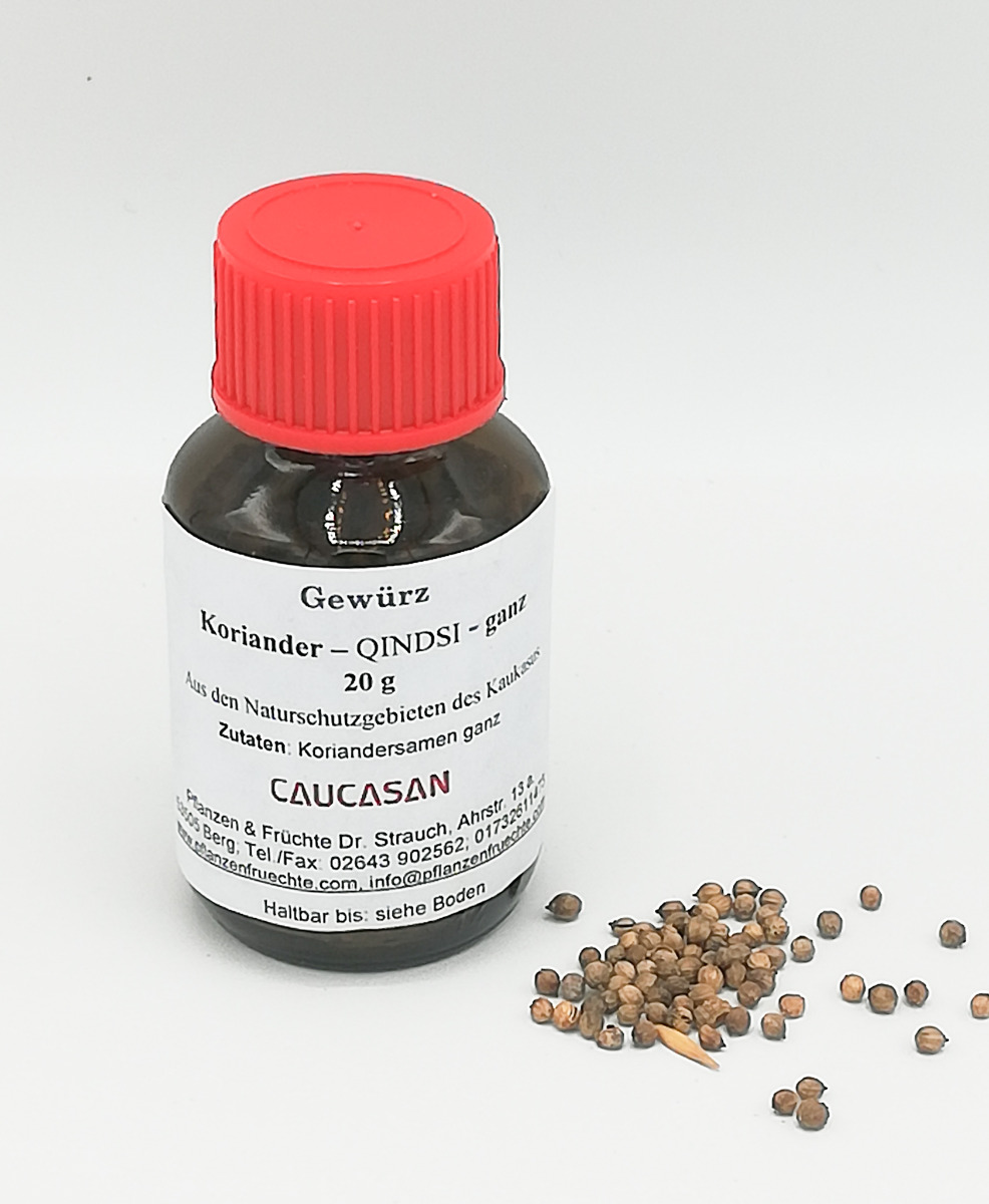 Georgische Gewürze Koriander Samen, ganz, 20g-0