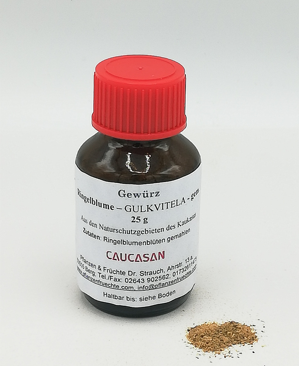 Georgische Gewürze Ringelblume, fein gemahlen, 25g-0