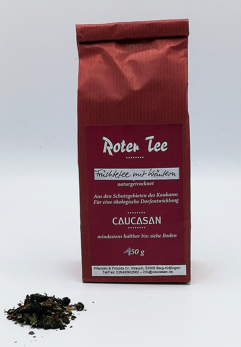 Roter Tee Früchtetee mit Kräutern, 150g-0