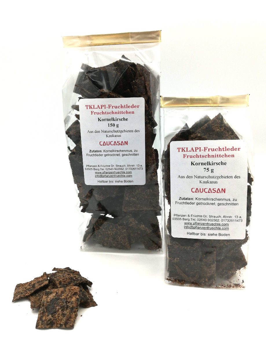Tklapi Fruchtschnittchen Kornelkirsche 75g-545