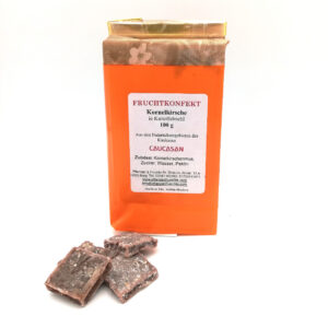 Fruchtkonfekt Kornelkirsche - Kartoffelmehl 100g-0