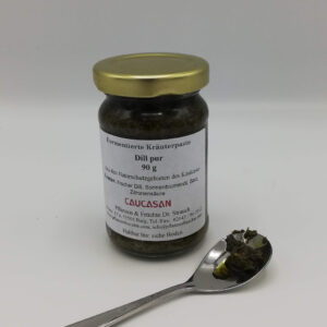 Kräuterpaste Dill pur, fermentiert, 90g -0
