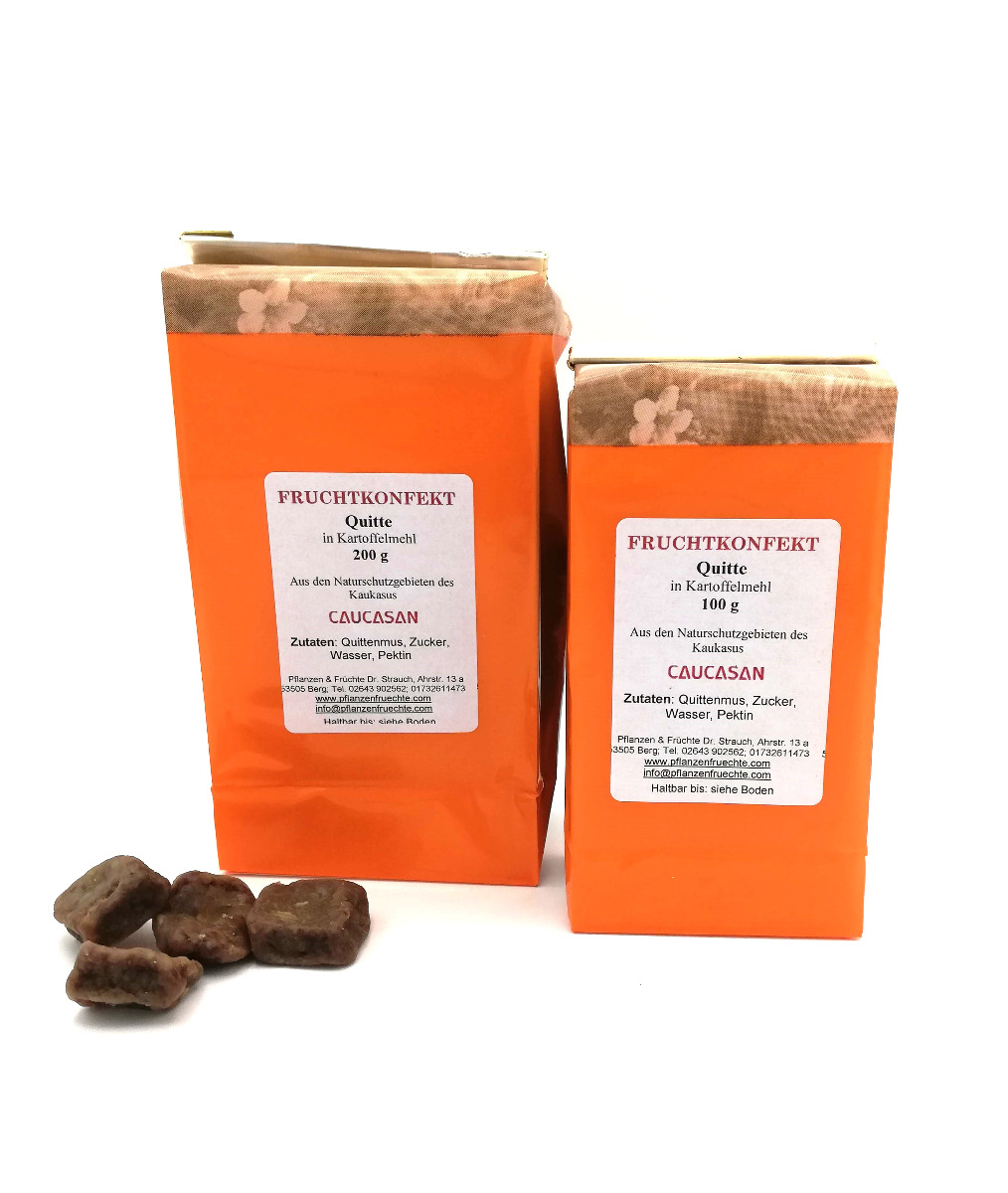 Fruchtkonfekt Quitte - Kartoffelmehl 100g-583