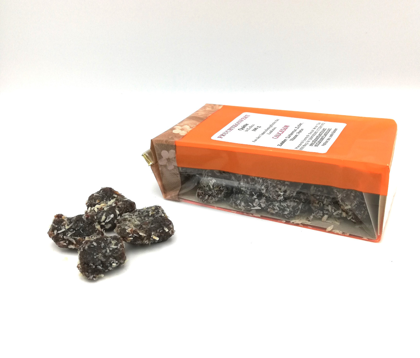Fruchtkonfekt Quitte - Kokos 100g-579